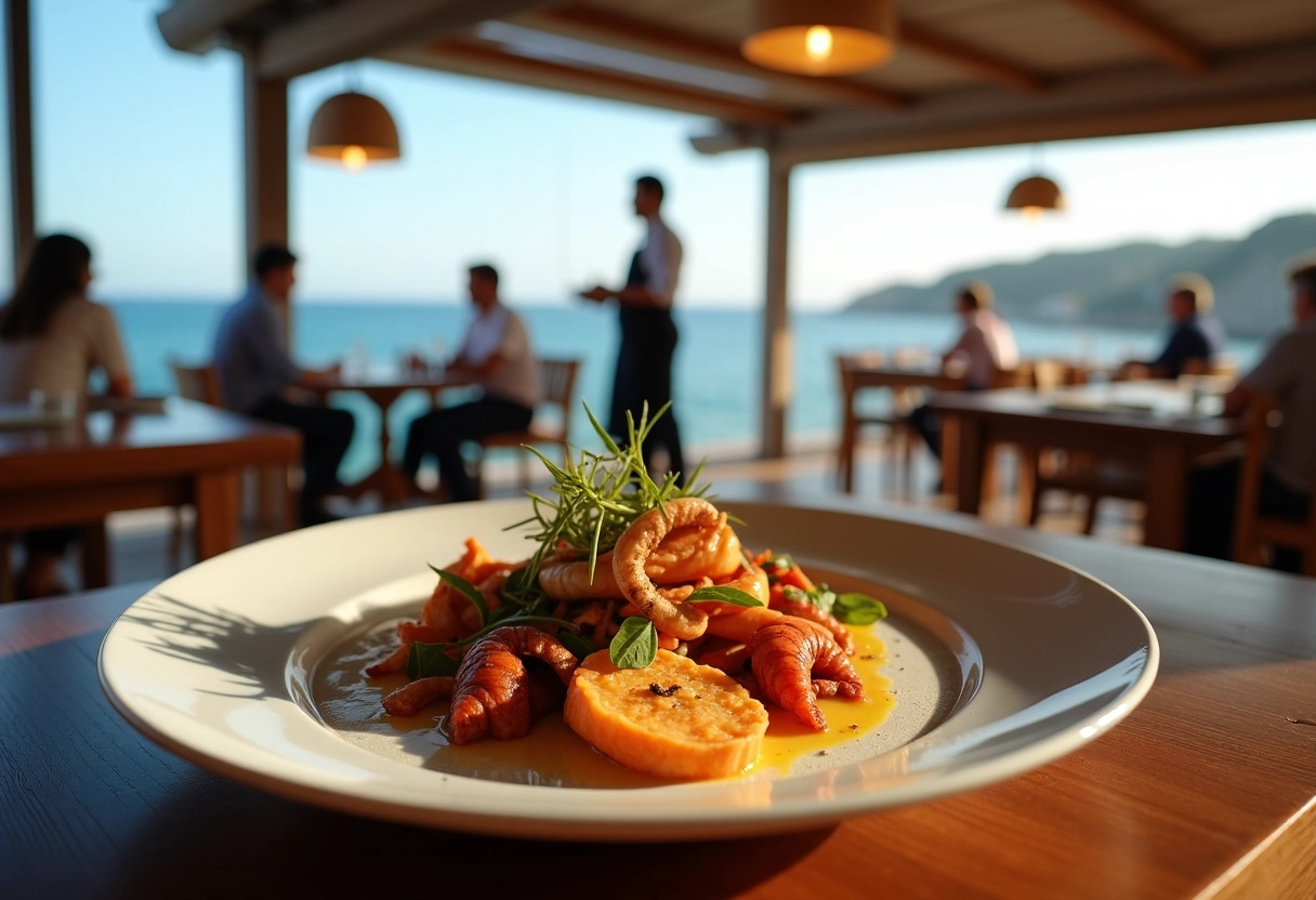 restaurant bord de mer